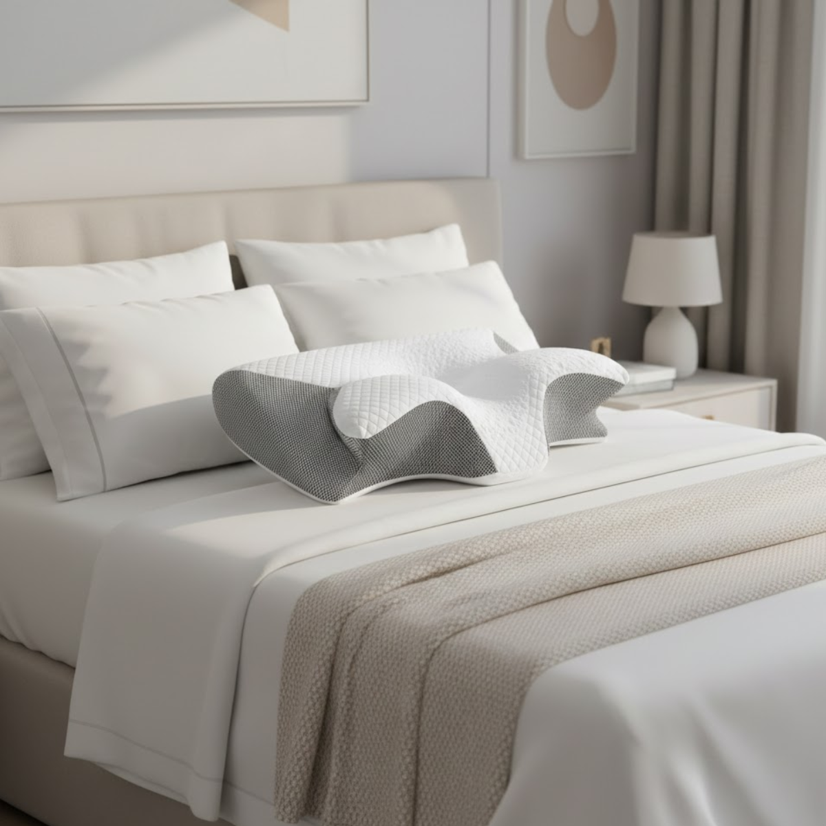 Oreiller cervical memoire de forme