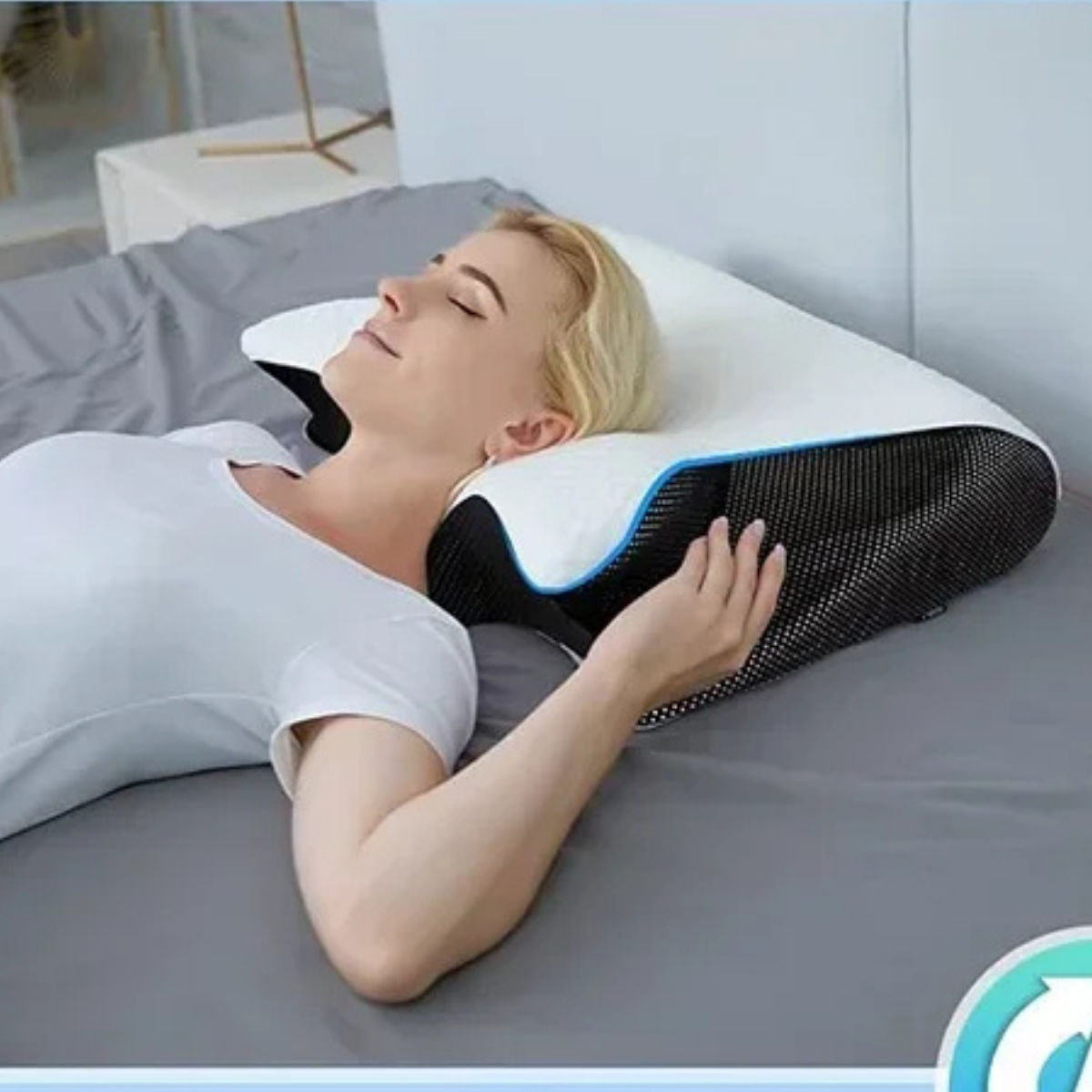 Oreiller pour douleurs cervicales