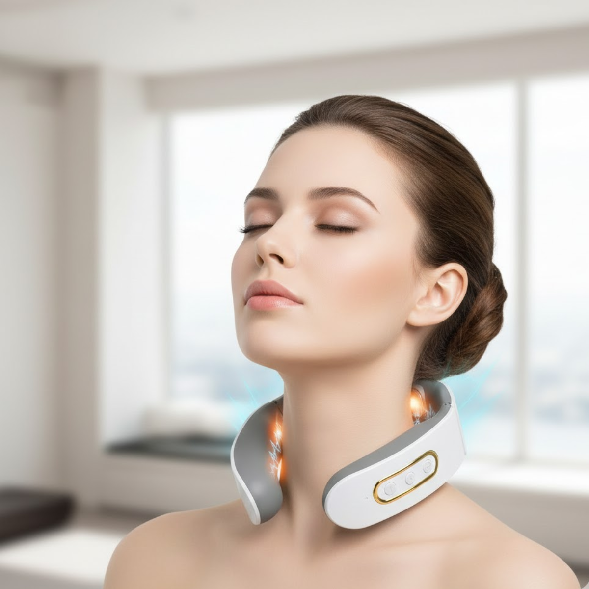 Masseur cervical portable