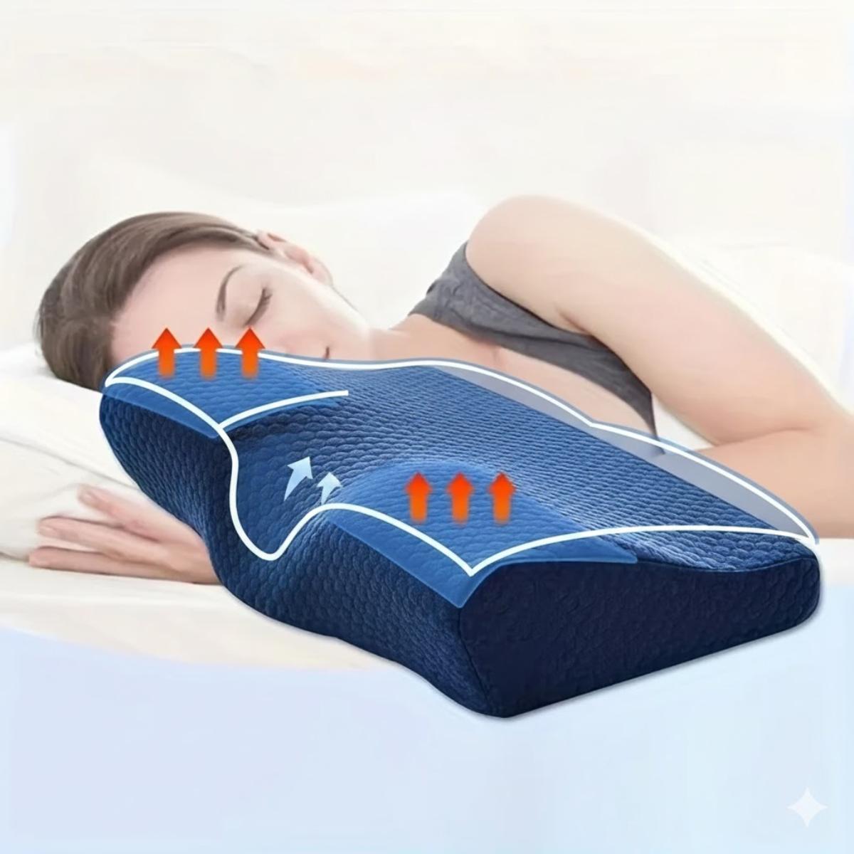 Oreiller conseillé par les kinés