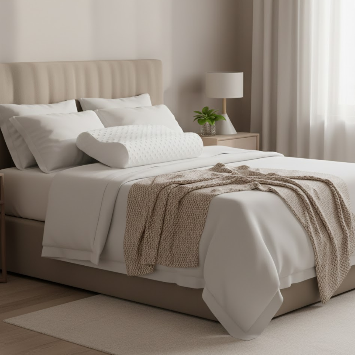 Oreiller pour mal de cou et épaules