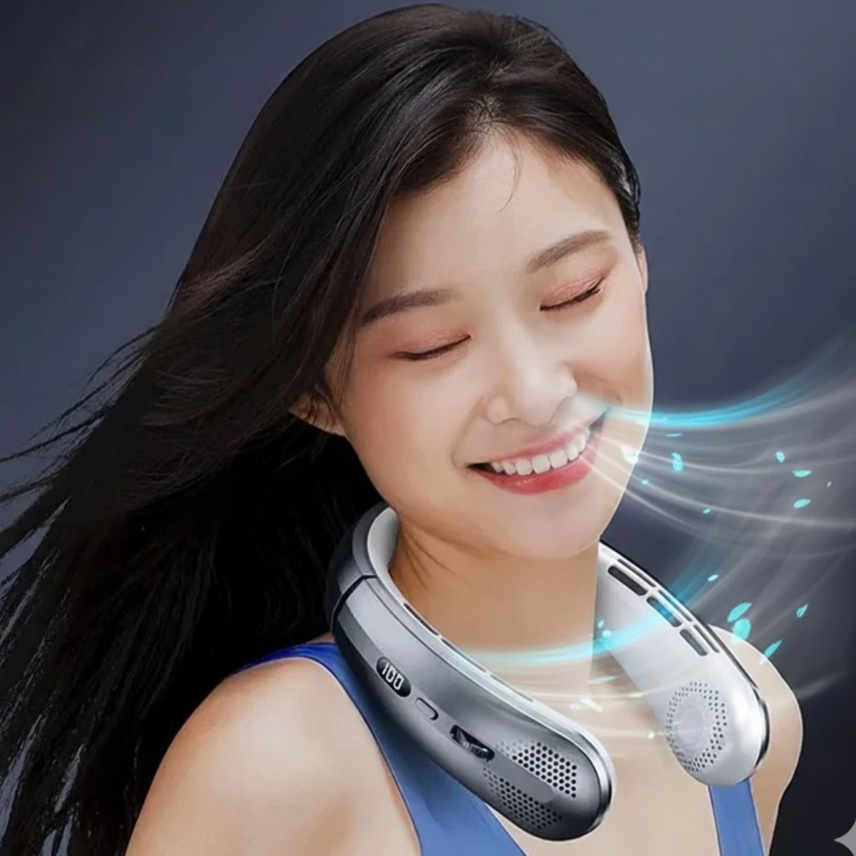 Ventilateur de cou portable