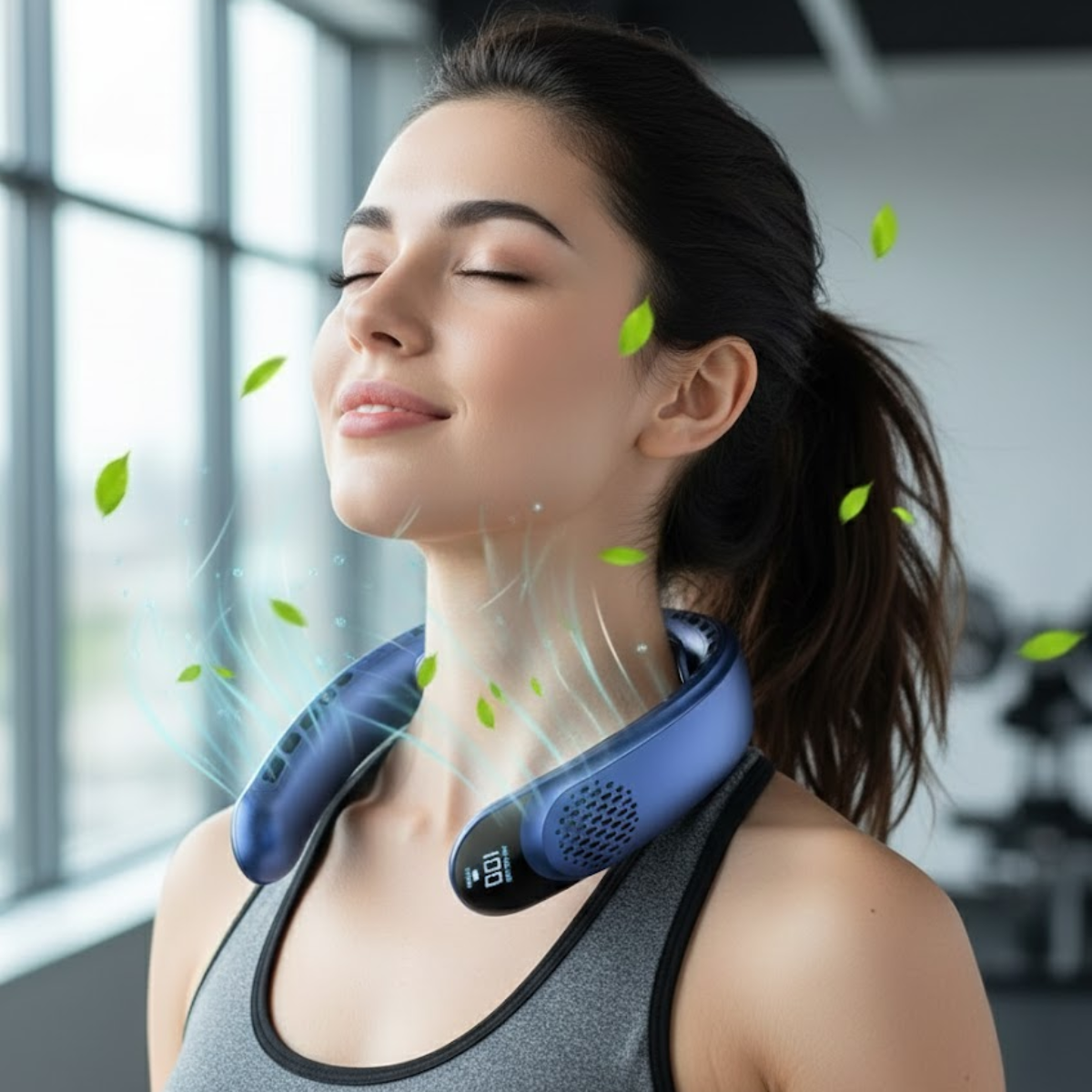 Ventilateur de cou silencieux