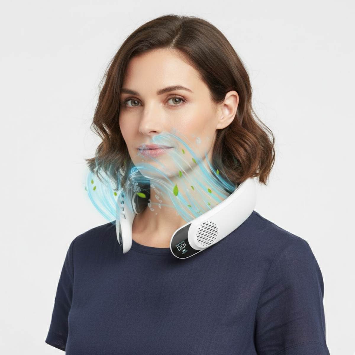 Ventilateur de cou silencieux