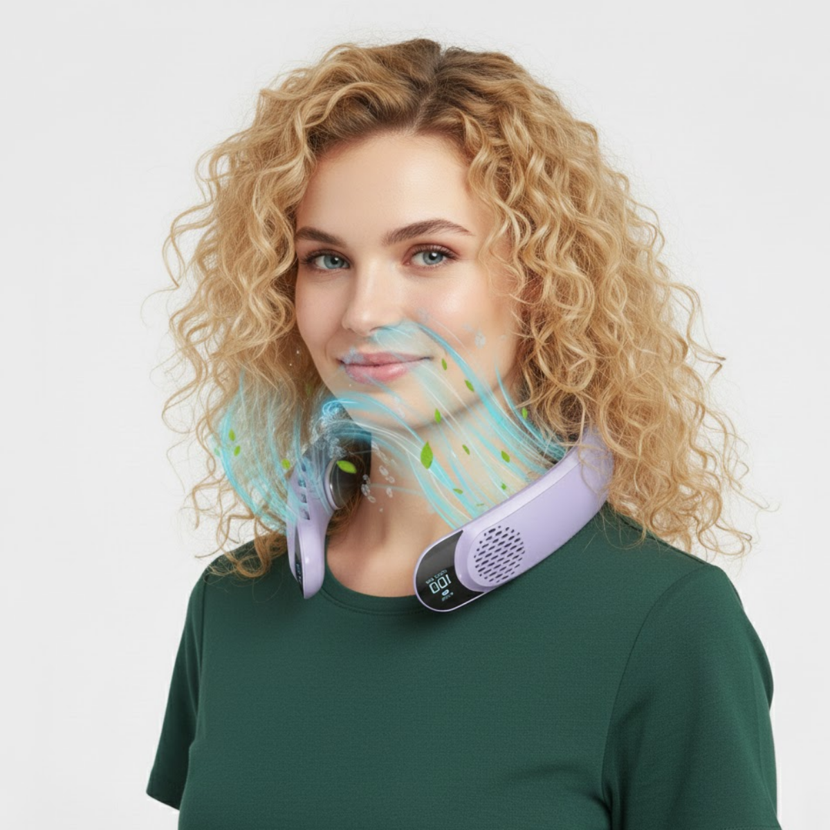 Ventilateur de cou silencieux